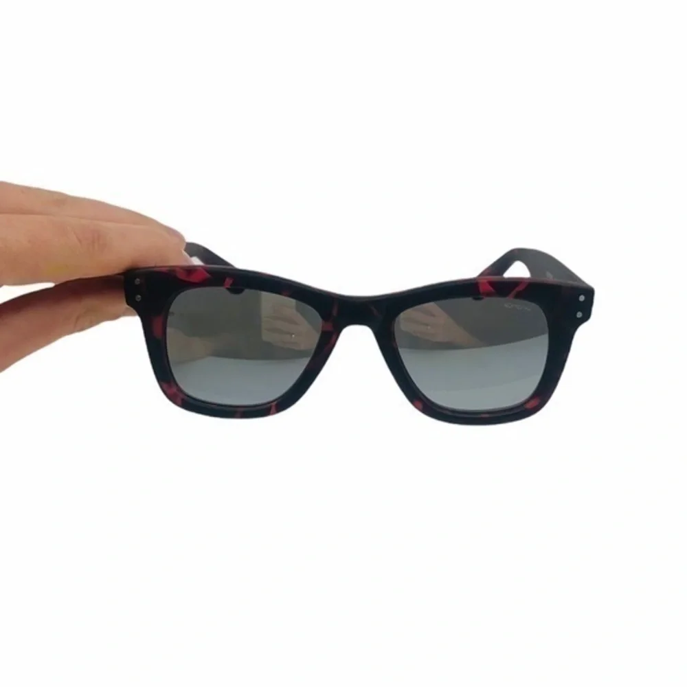 New KOMONO Allen Matte Beetroot Tortoise Sunglasses